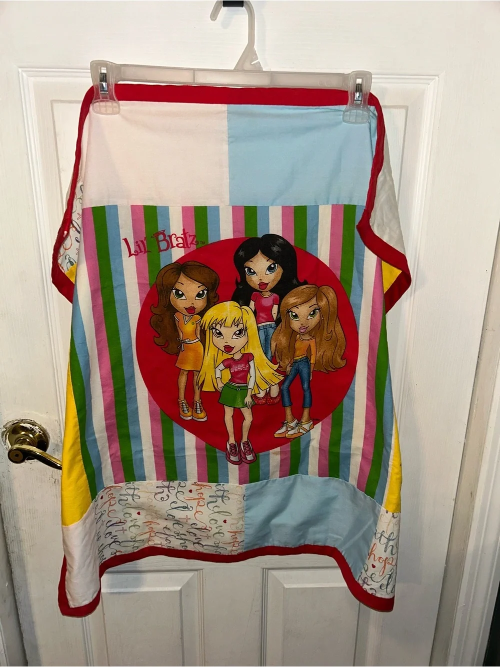 Vintage Bratz baby blanket